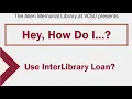 InterLibrary Loan Tutorial - Allen Memorial Library