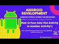 How to pass Data one Activity to another Activity s Passing editText value 1Activity to another2021