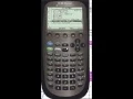 Quadratic Equation Program on the TI89