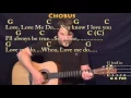 Love Me Do The Beatles Strum Guitar Cover Lesson with