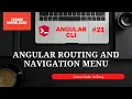 Angular Routing And Navigation Menu With Bootstrap Angular Complete Tutorial Coding Knowledge