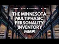The Minnesota Multiphasic Personality Inventory - MMPI Intro Psych Tutorial