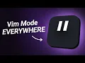 KindaVim Is Probably The Best MacOS Vim Mode I ve Ever Used