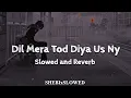 Download Lagu Dil Mera Tod Diya Us Ny || slowed and reverb || SHEBIxSLOWED || 90s slowed songs