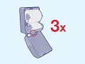Tork Mechanical Hand Towel Roll Dispenser Load Refill