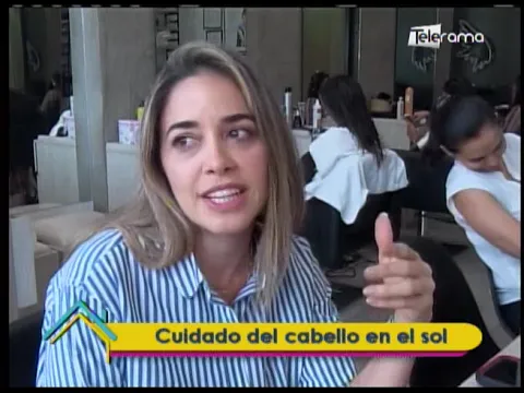 Cuidado del cabello en el sol