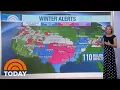 2 Winter Storms Could Impact 110 Million With Snow Rain And Ice TODAY