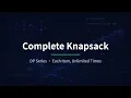 Complete Knapsack Dynamic Programming