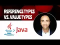 REFERENCE vs VALUE TYPES - JAVA