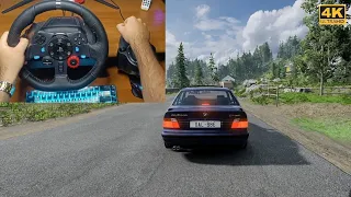 BeamNG Drive - BMW E36 Alpina Country Road Driving