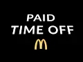 Benefits Breakdown - Paid Time Off at Scott Family McDonald s
