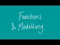 Functions and modelling Unit 1 and 2 VCE Maths Methods