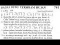 Download Lagu [MADAH BAKTI] BAGAI BUMI TERSIRAM HUJAN | Lagu Rohani Katolik | Madah Bakti No. 761