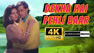 hd 4k video song dekha hai pehli baar saajan 1991 superhit i bollywood evergreen
