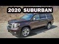 2020 Chevy Suburban LT 4x4 Luxury Package - FULL REVIEW Options Pricing Black Cherry Metallic
