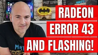 fix amd radeon code 43 error reflash gpu bios