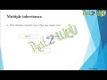 Multilple Inheritance in Java Programming Object Oriented Programming ABS College BRABU Muzfpur
