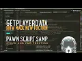 How Get Source Data Player From enum Function Continues form SAMP stock Pawn Script AutoComplete