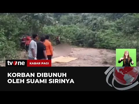 Jasad Wanita Tanpa Busana di Hutan Terungkap, Korban Dibunuh Suami Siri