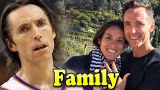 Steve Nash Family With Daughter Son and Wife Lilla Frederick 2020