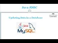 Updating Data in the Database - part 3