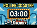 3 Minute Roller Coaster Timer Fun Countdown