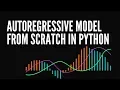 Auto Regressive Time Series Model in Python