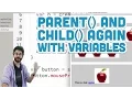 8 14 parent and child again with Variables - p5 js Tutorial