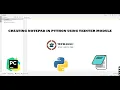 Adding open file and cut copy paste functions in python