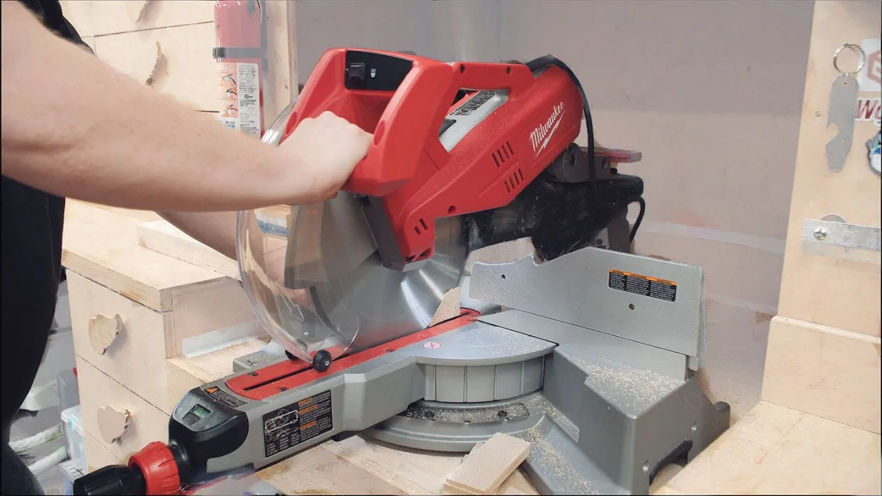 Miter Saw Station Upgrade: Milwaukee 6955-20 Miter Saw - 355