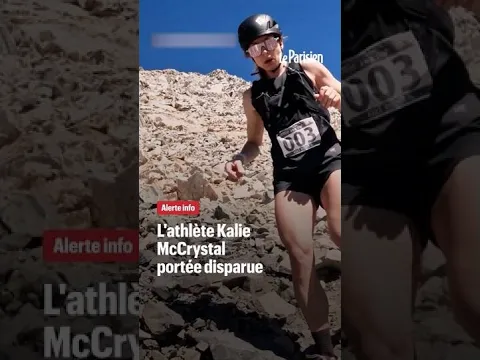 L'athlète Kalie McCrystal portée disparue dans les Alpes