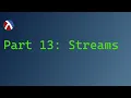 Racket Programming Part 13 Streams