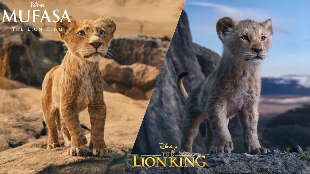 Mufasa: The Lion King Vs. The Lion King (2024/2019) Side-by-Side Comparison Mufasa: The Lion King Vs. The Lion King (2024/2019) Side-by-Side Comparison