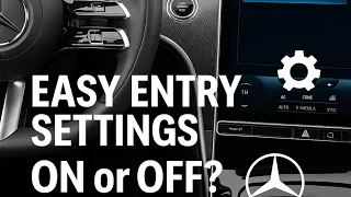 How to Enable or Disable Easy Entry Feature on Mercedes GLC 2025 Quick Guide