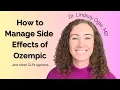 How To Manage Side Effects of Ozempic