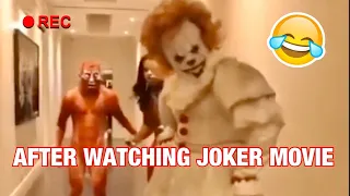 watch p diddy u0026 son after joker movie do a celebration dance