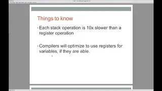 09 - The Stack Local Variables