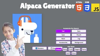 How To Build Image Generator In HTML CSS And JAVASCRIPT