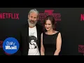 Winona Ryder and Scott at Stranger Things Season 3 premiere