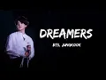 BTS Jungkook - Dreamers (Lyrics) FIFA World Cup 2022  #dreamers #jungkook #fifa2022 #music