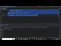 How to comment and uncomment out multiple highlighted lines in python pycharm tips and tricks