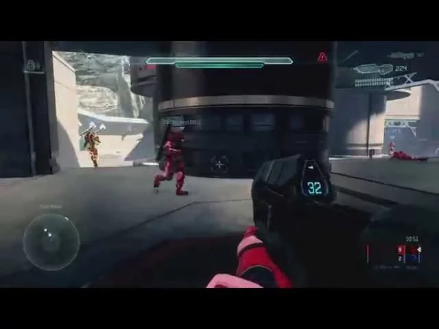Halo 5 Guardians Beta Gameplay: Slayer on Pegasus