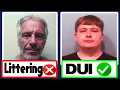 Match the Criminal to Their Crime