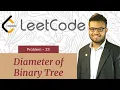Diameter of Binary Tree Leetcode Java Technical Interview