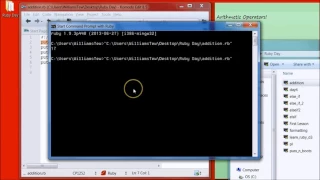 Ruby Programming 2 Arithmetic Operators Tutorial