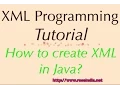 How to create XML in Java