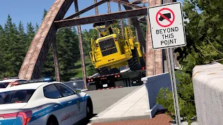 Collapsing Bridge Accidents 8 | BeamNG.drive