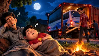 π± Lamboo & Chhotu Ki Bus Chori Ho Gayi! ππ¨ | 3D Cartoon Story