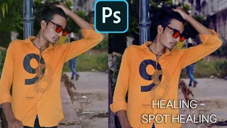 healing tools adobe photoshop for beginners class 