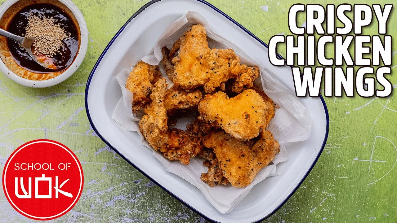 Mouth Watering Crispy Fried Chicken Wings!